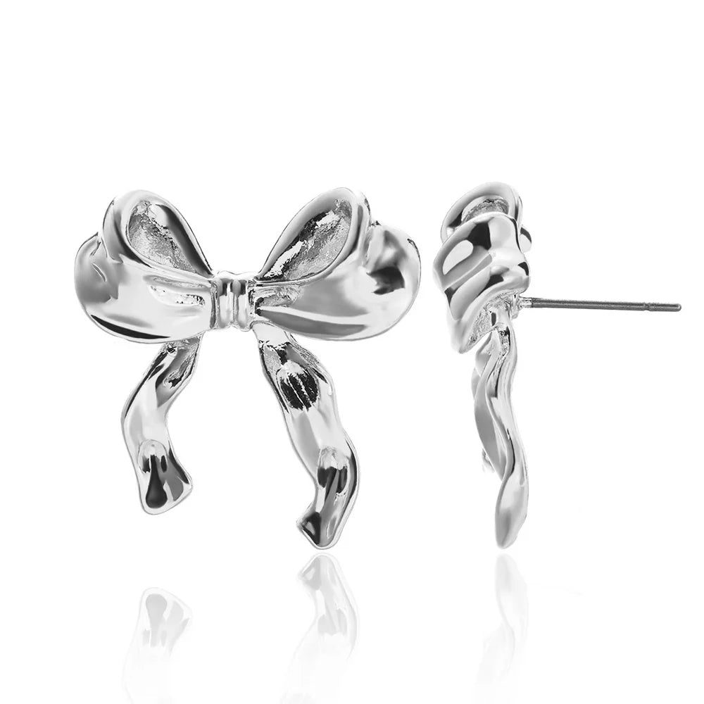 Vintage Summer Starfish Stainless Steel Stud Earrings For Women Simple Star Shell Earrings Stud Ocean Party Jewelry Gift 2024